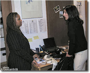 Lalah Hathaway con Eva Simontacchi