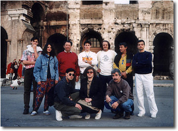 ROMA - Argentina Tango-Folk di fronte al Colosseo - ottobre 1996