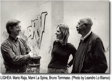 Mario Raja, Marvi La Spina e Bruno Tommaso (photo by Leandro Lo Bianco)