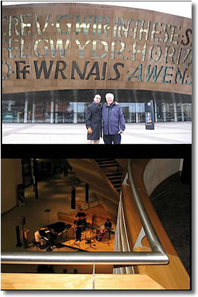 Welsh Millennium Center *before and meanwhile(