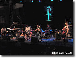 Enzo Favata, Dave Liebman, Miroslav Vitous, Marcello Peghin, U.T. Ghandi - photo by Roberto Cifarelli