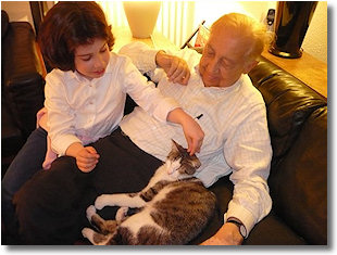 2008 - con Alice e un gatto di Lilly