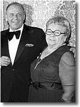 Frank Sinatra with his mother, Natalina Garaventa