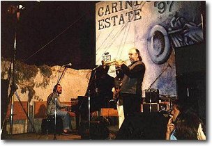 con Randy Brecker (Carini Jazz festival 1997)