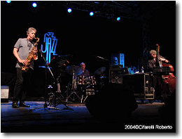 Bob Mintzer, Adam Nussbaum, Miroslav Vitous - photo by Roberto Cifarelli