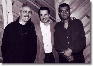 Photos of Jack Dejohnette, Steve Khan and John Patitucci byy: Richard Laird @ Avatar Studios, May 23rd, 2005