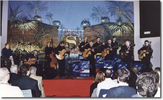 con Franco Cerri allo Sheraton di Bari